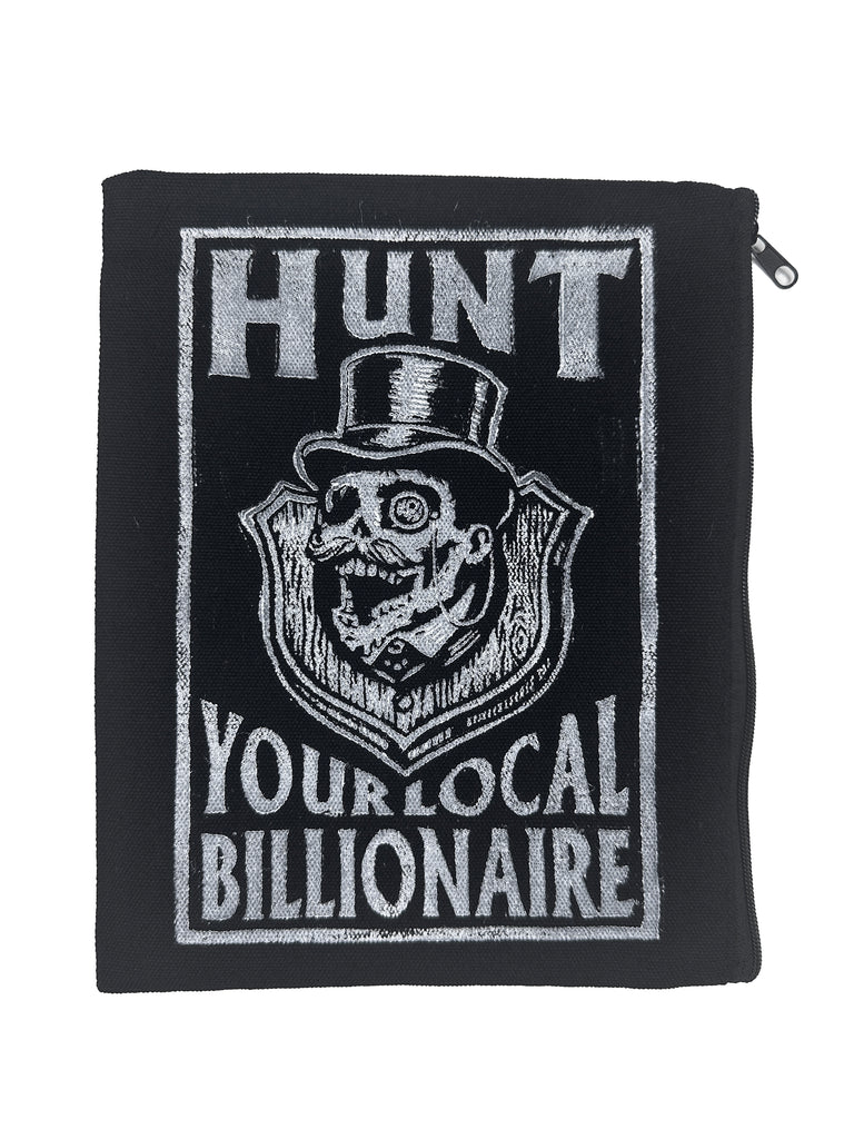 "The Hunt" canvas storage bag 9 x 7 inches