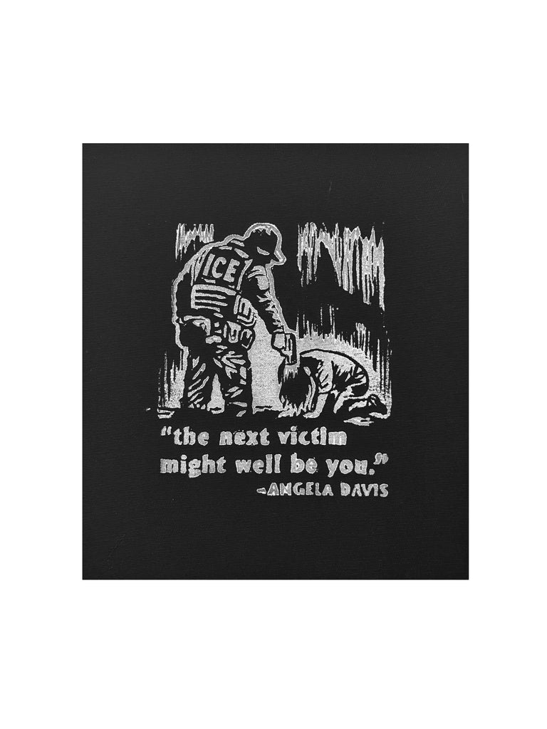 "The Next Victim" Sew-On-Patch 8.25 x 7.25 inches